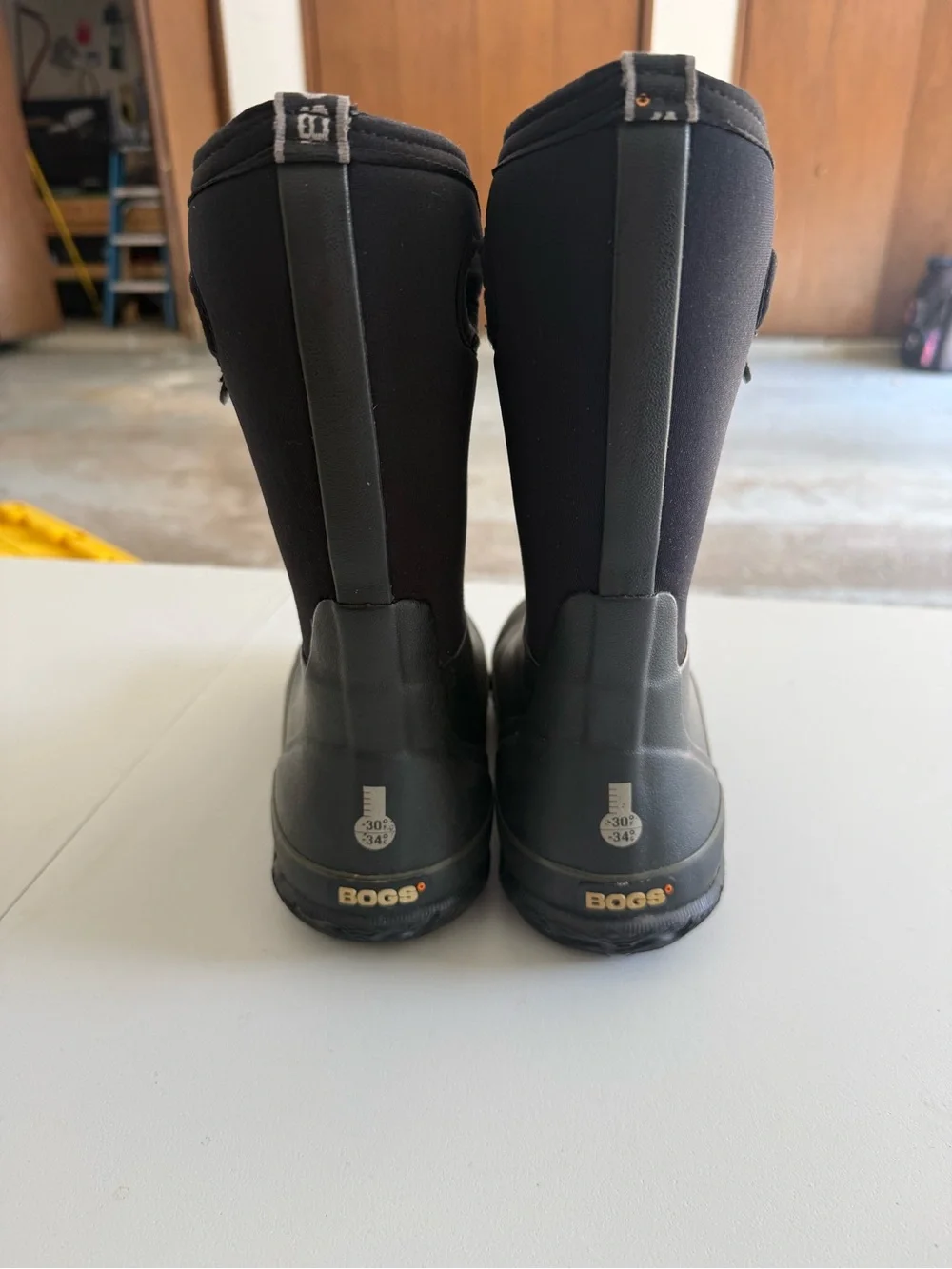 Bogs Kids Black Rain & Snow Boots